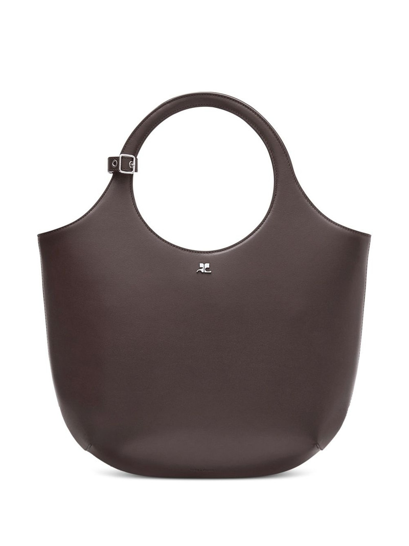 medium Holy leather tote bag 1