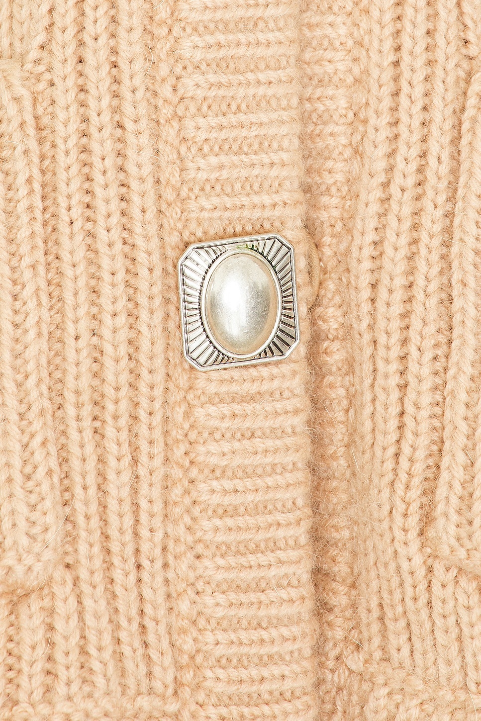 Gemstone Button Cardigan - 5