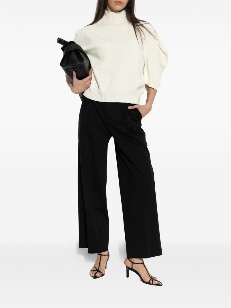 ISSEY MIYAKE pleated trousers outlook