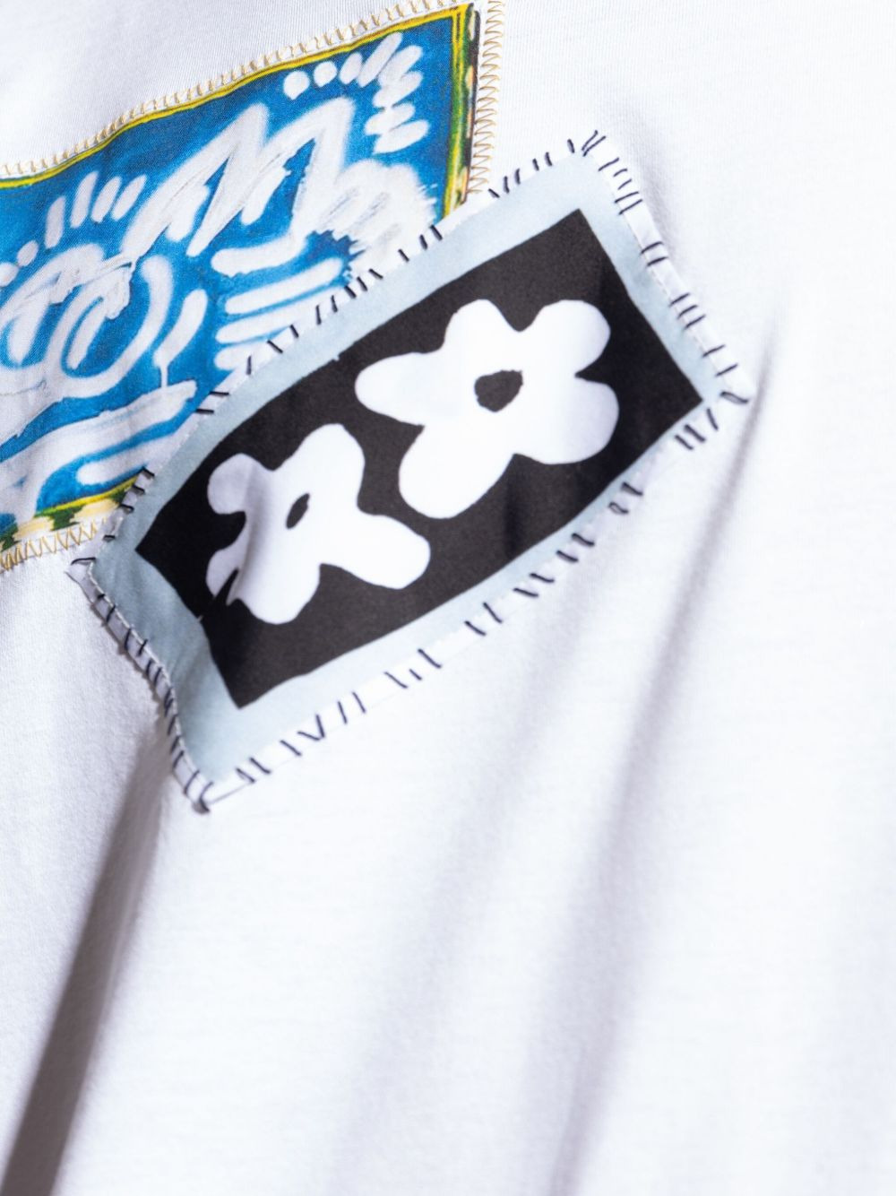 PATCHWORK PRINT T-SHIRT - 3