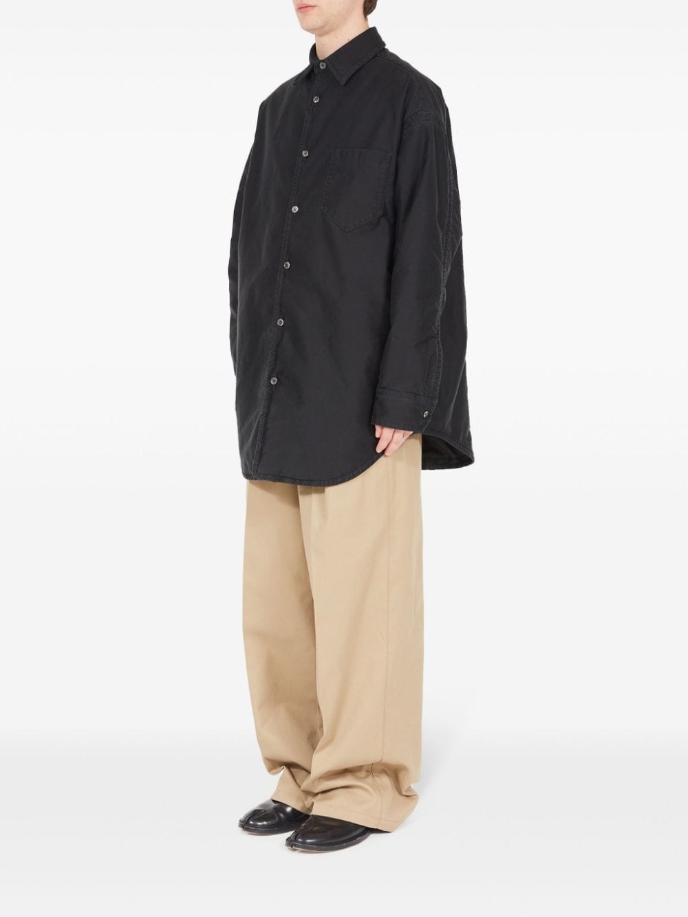 long-sleeve cotton shirt - 6