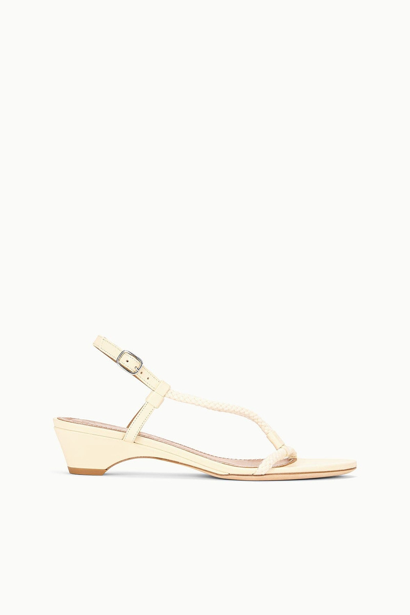 STAUD EDEN SANDAL CREAM 1