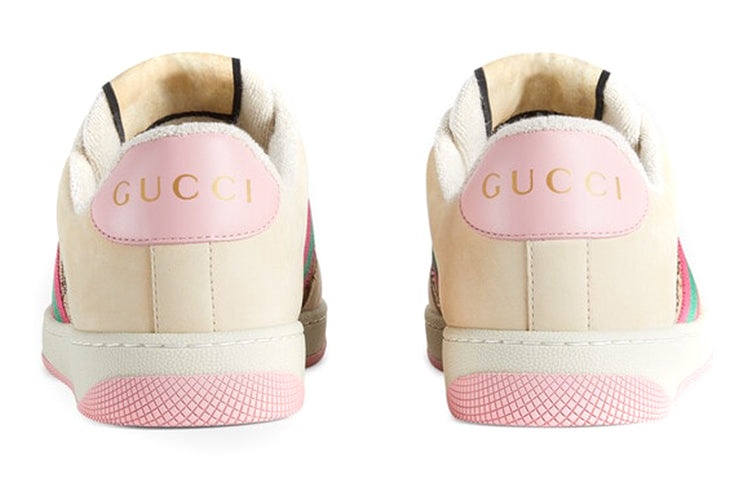 (WMNS) Gucci Screener GG Low-Top Sneakers 'GG Canvas - Beige Pink' 677423-9SFR0-2587 - 4