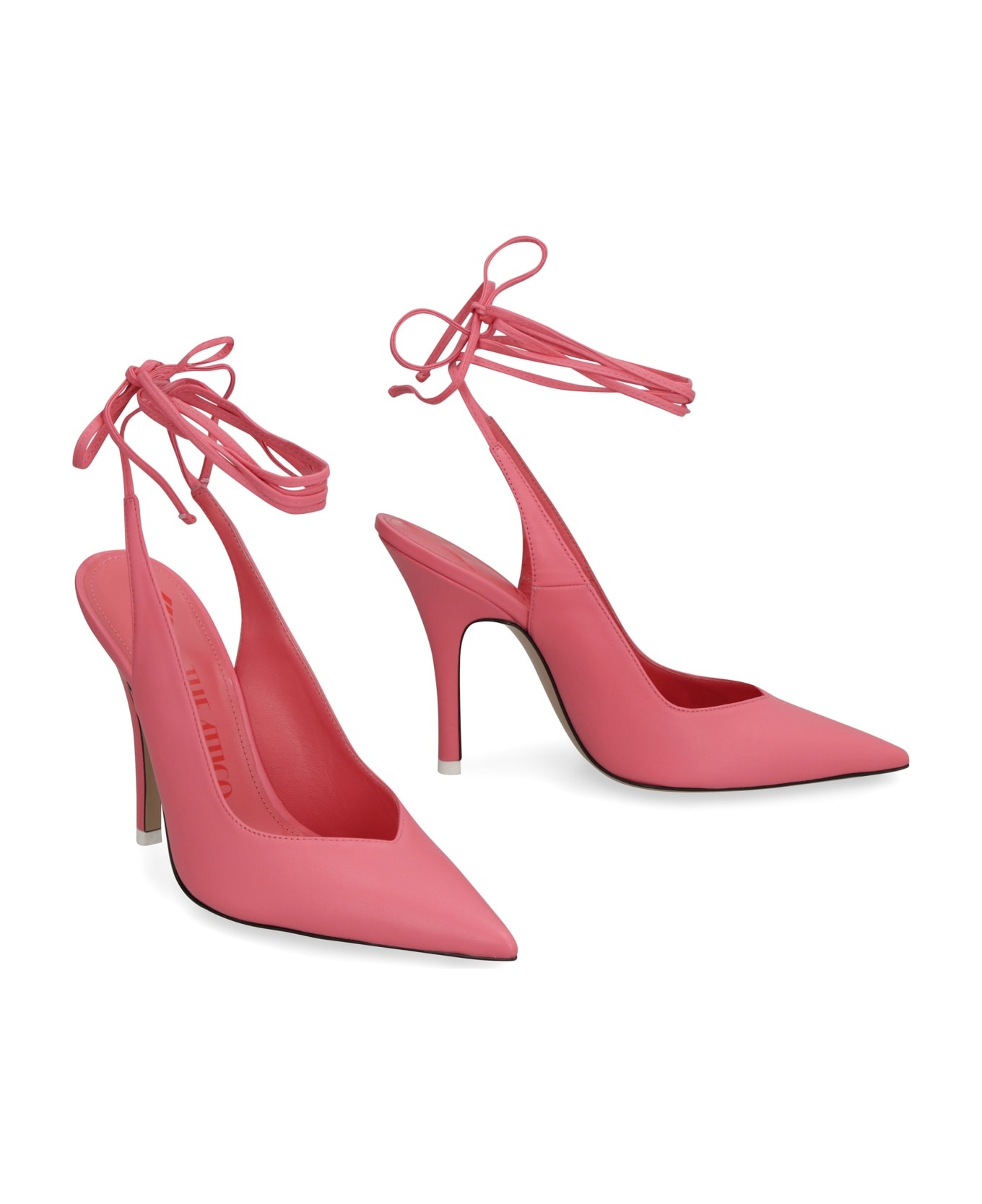 Venus Leather Slingback Pumps - 3