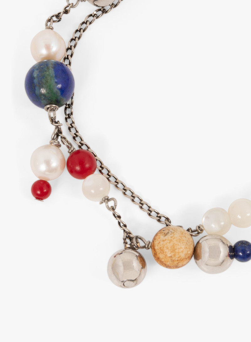 Dries Van Noten DOUBLE CHAIN CHARM BRACELET outlook