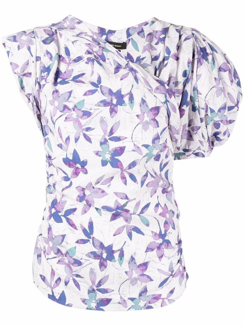 Madinea floral-print blouse 1