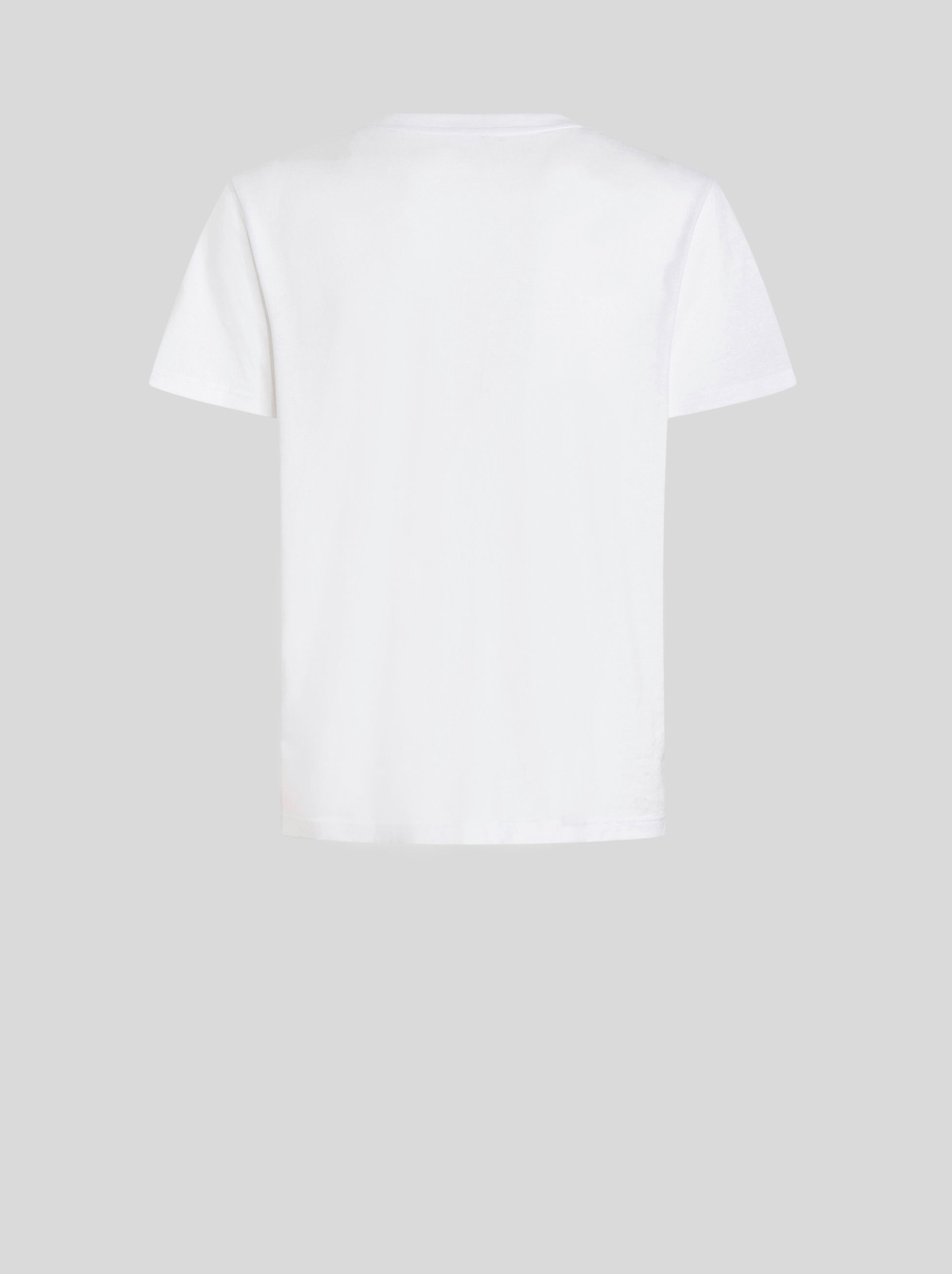 T-SHIRT WITH EMBROIDERED ETRO LOGO - 6