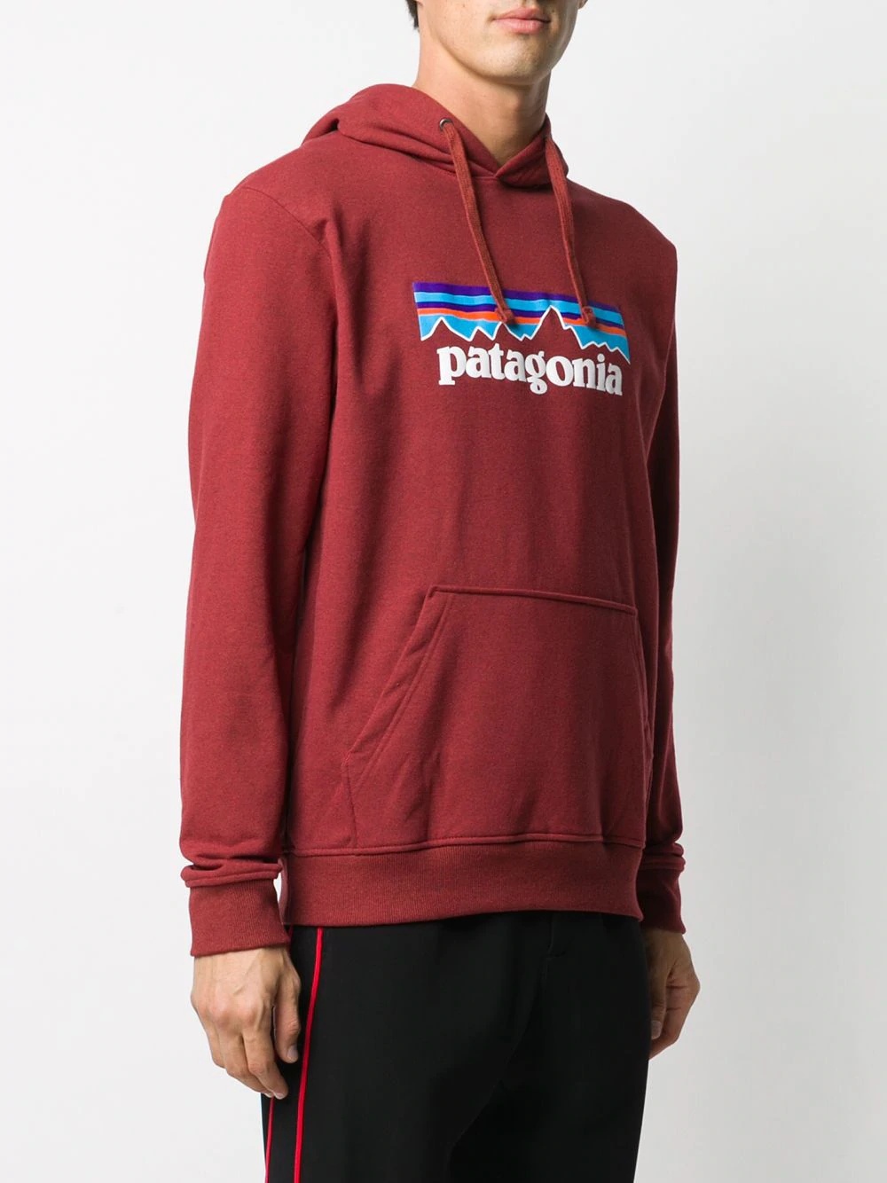 logo print hoodie - 3