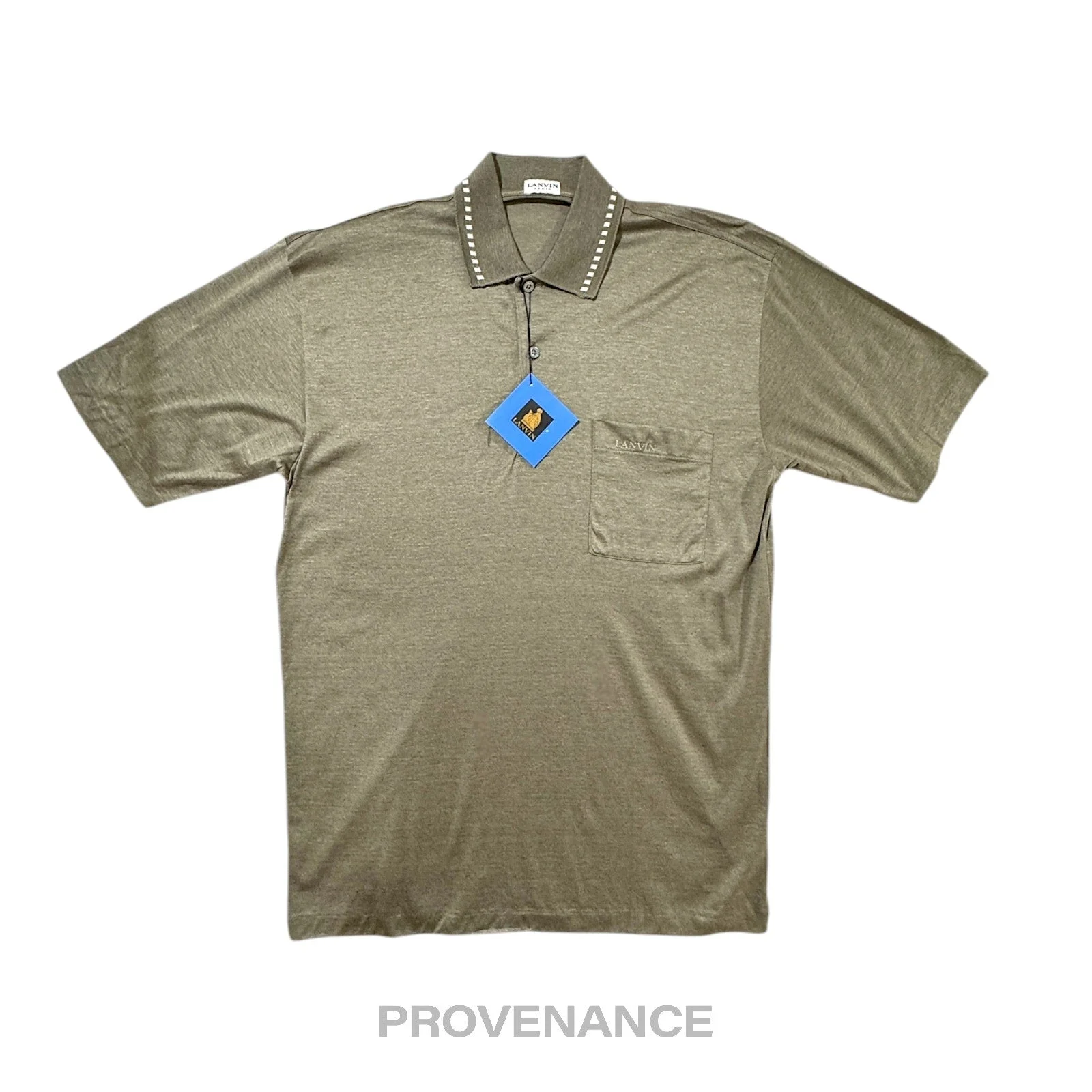 Lanvin Logo Polo Shirt - Khaki - 1