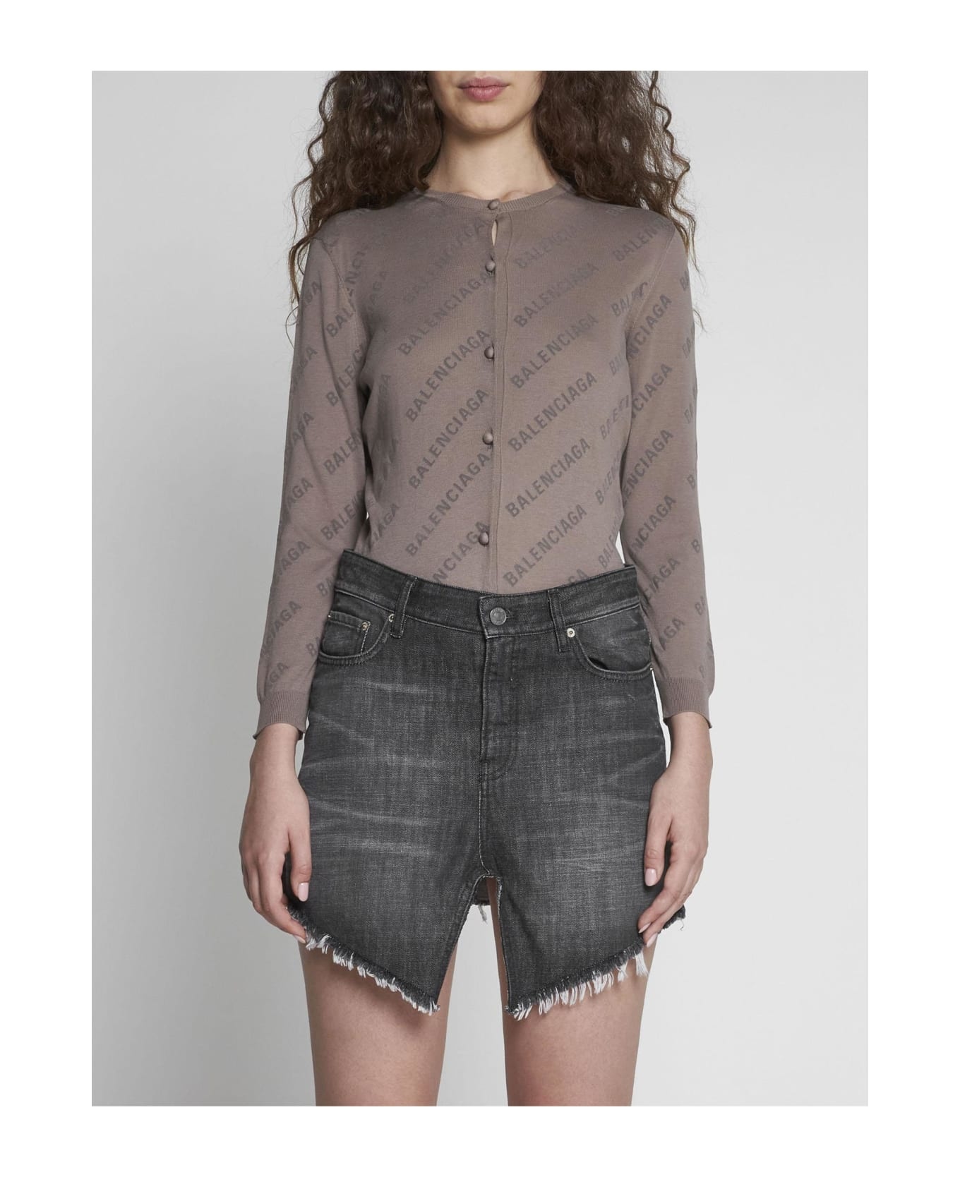 Logo Cotton Cardigan - 2
