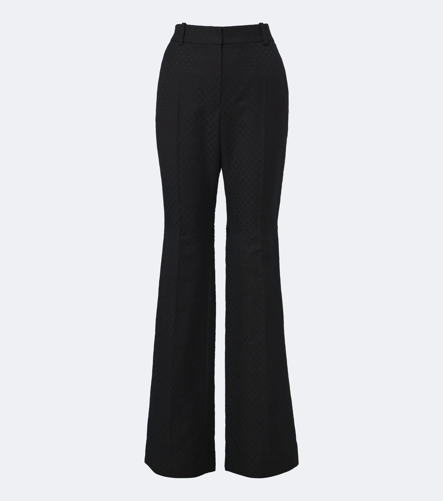 Wool-blend flared pants - 1