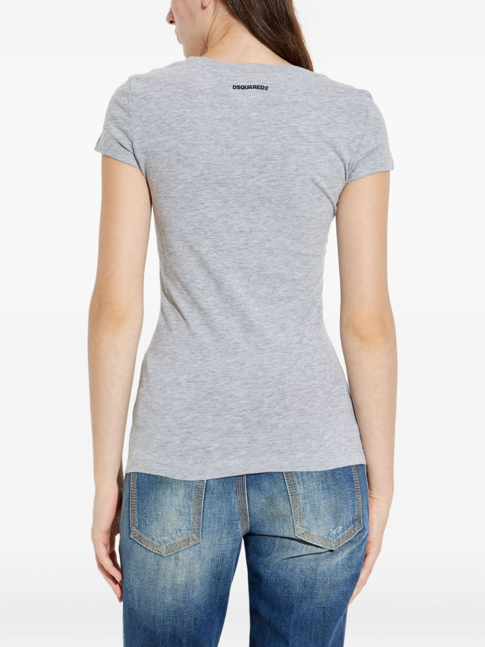 logo-print T-shirt - 4
