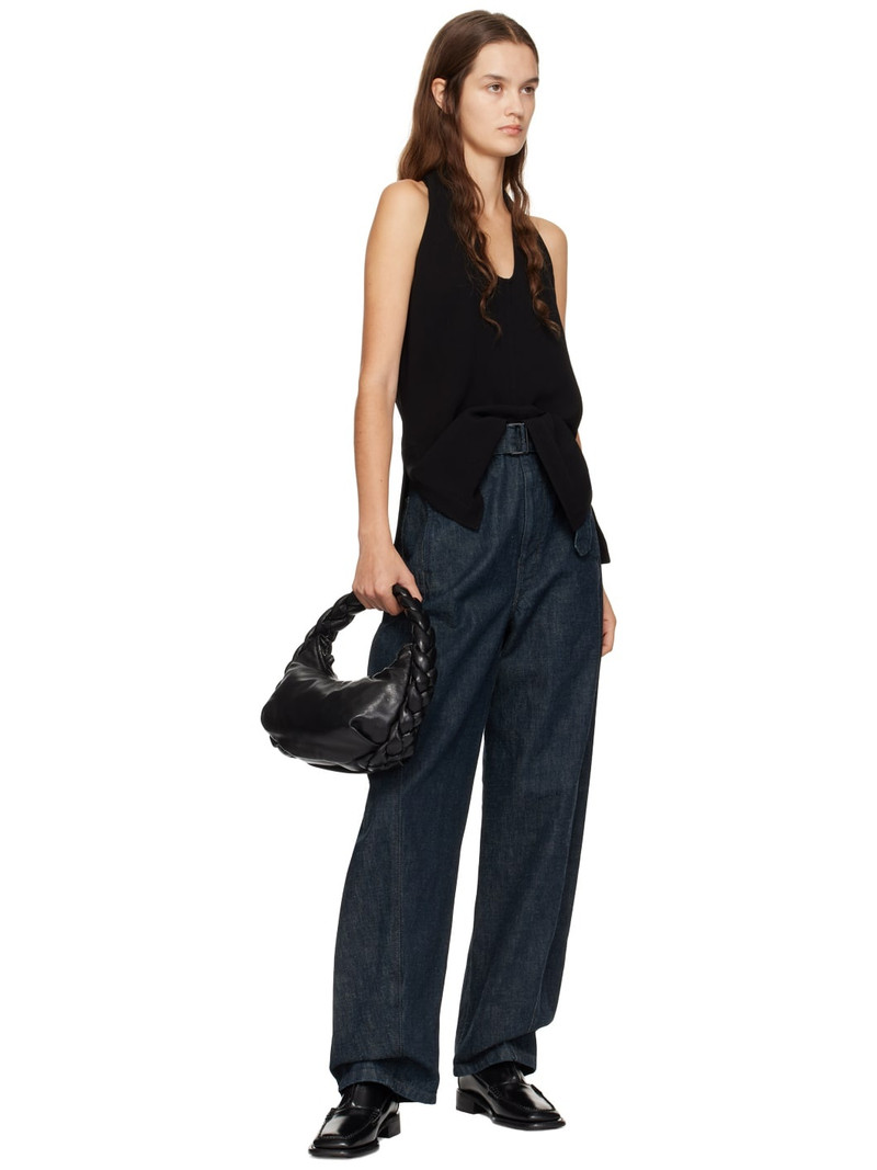 HEREU SSENSE Exclusive Black Mallera Boots outlook