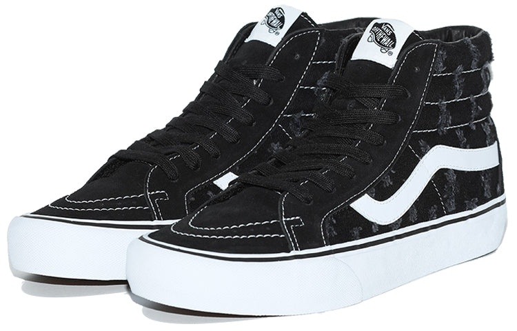 Vans Supreme x SK8-HI 'Black Hole Punch Denim' VN0A38Z32DC - 4