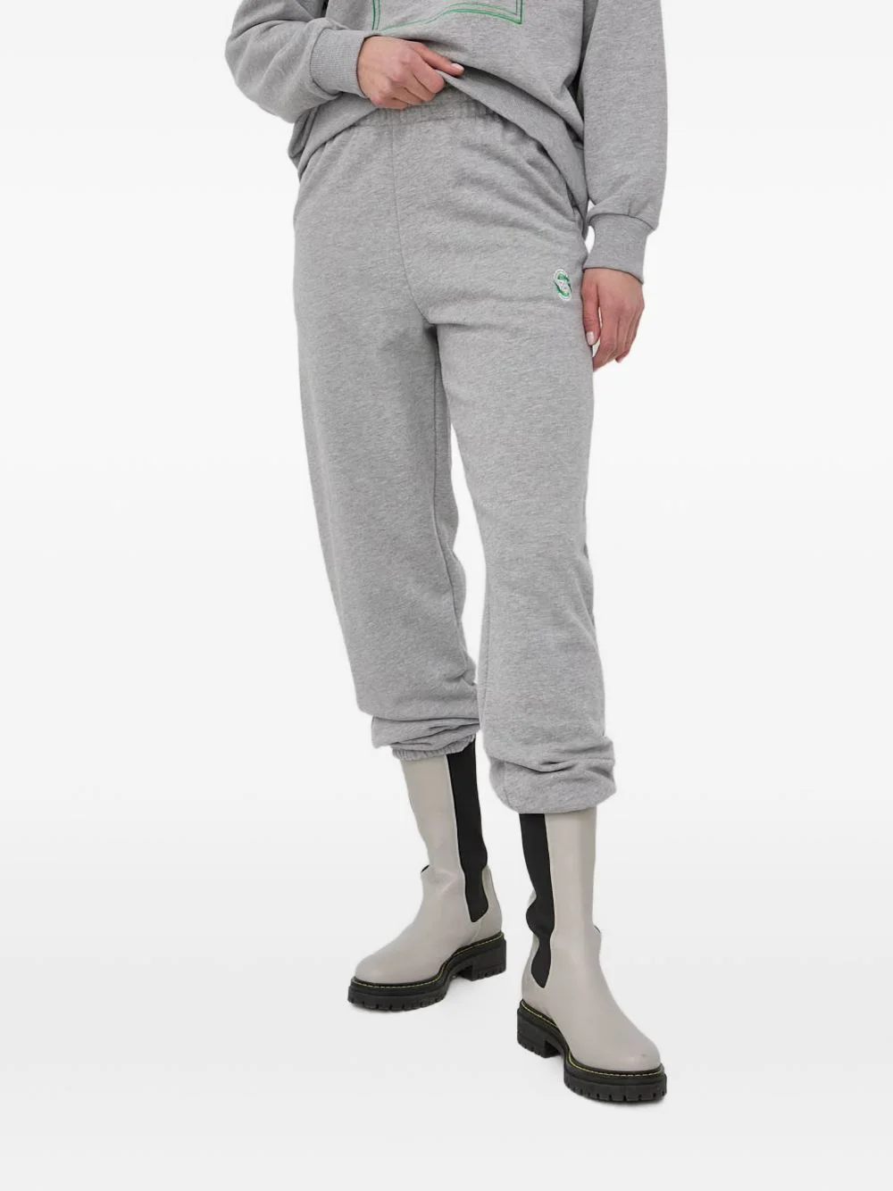 logo-detail track pants - 1