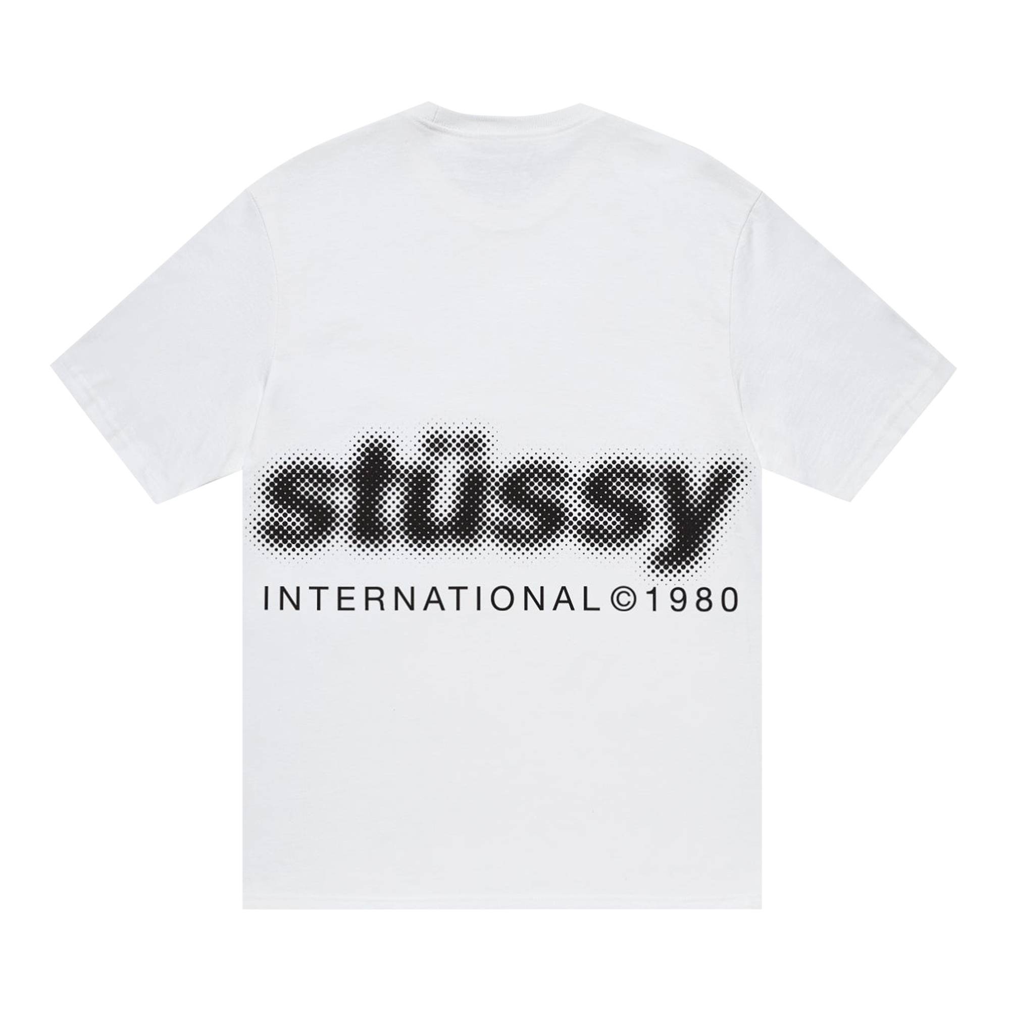 Stussy Blur Tee 'White' - 2