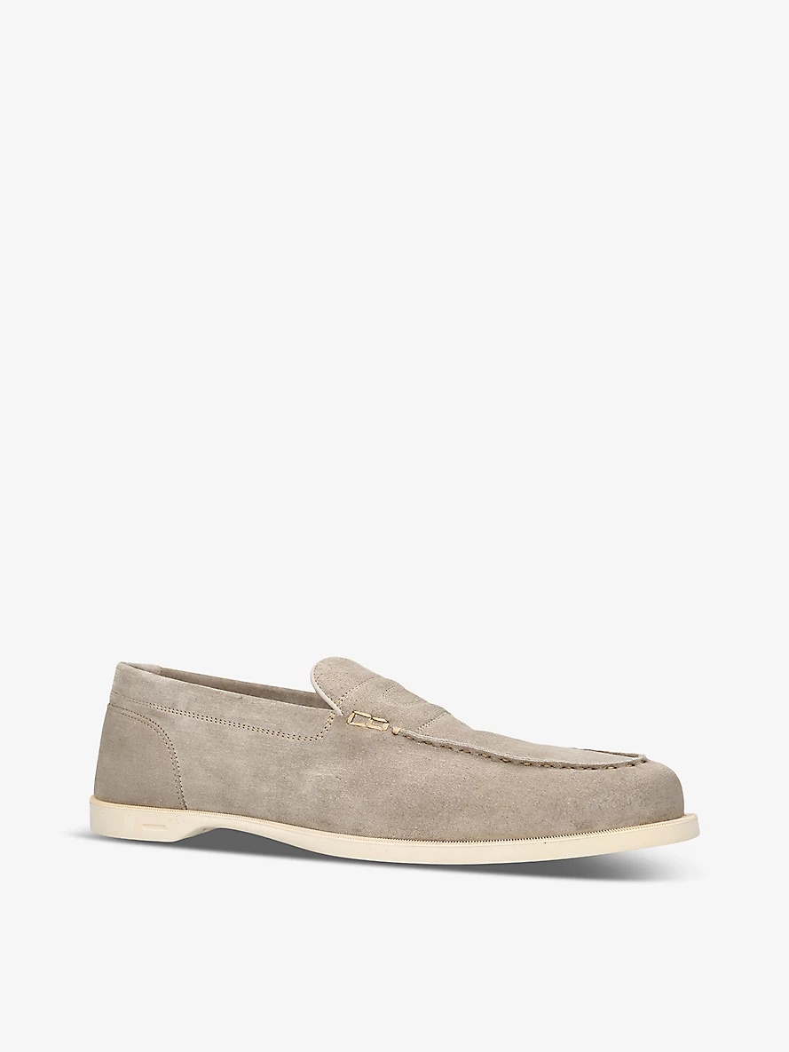 Pace slip-on suede loafers - 3