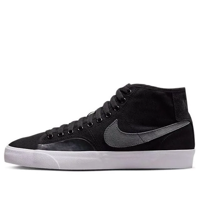Nike SB Blazer Court Mid PRM 'Black/Anthracite' FB1378-001 - 1