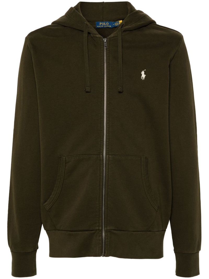 Polo Pony-embroidered hoodie 1