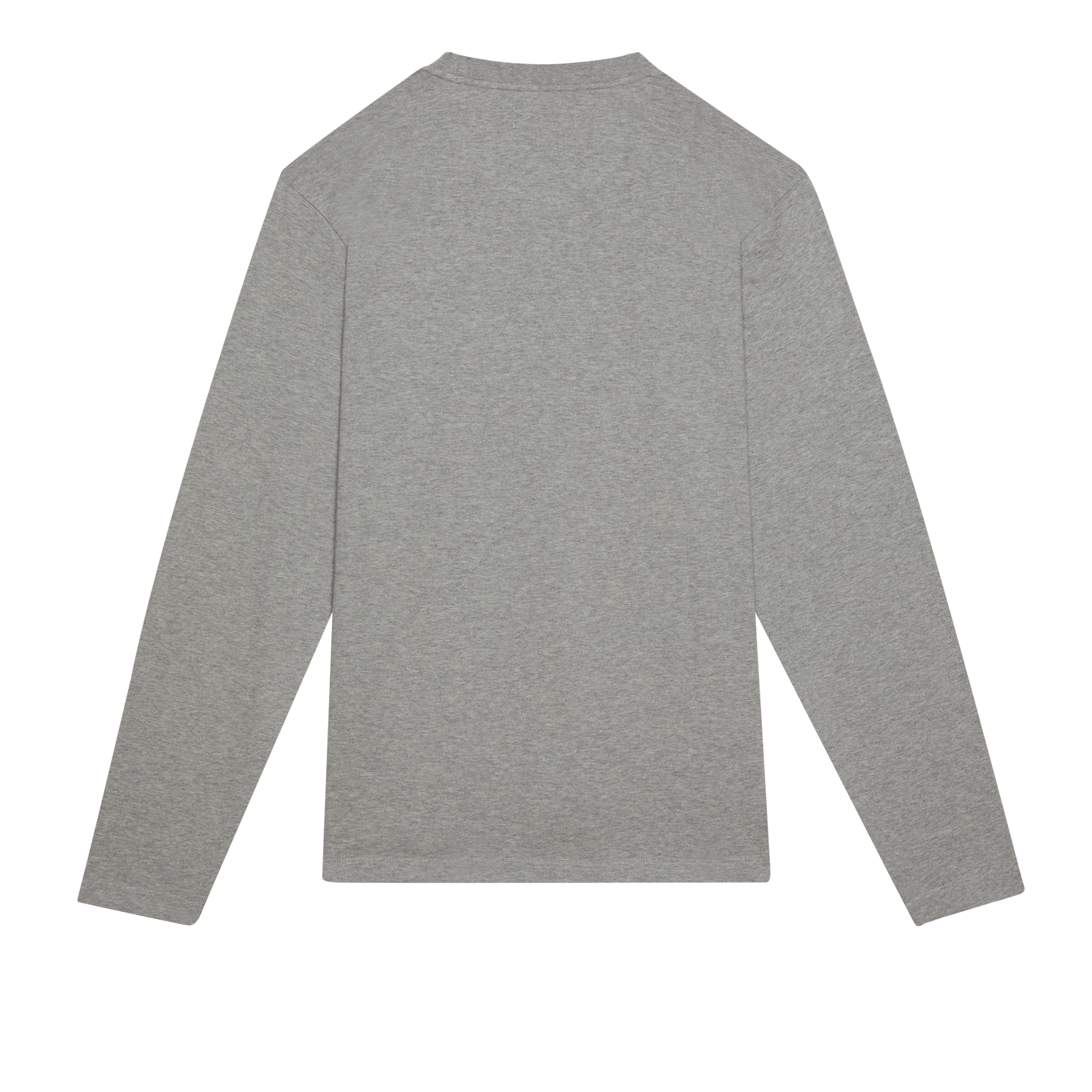 Men Long Sleeves Cotton T-Shirt Turtle Patch - 2