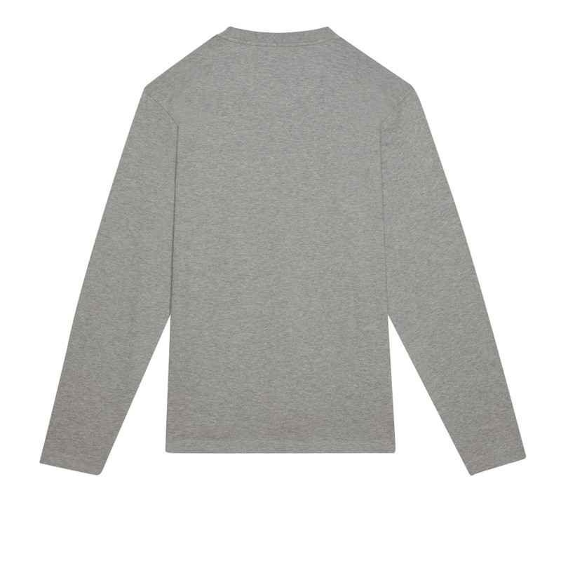 Men Long Sleeves Cotton T-Shirt Turtle Patch 2