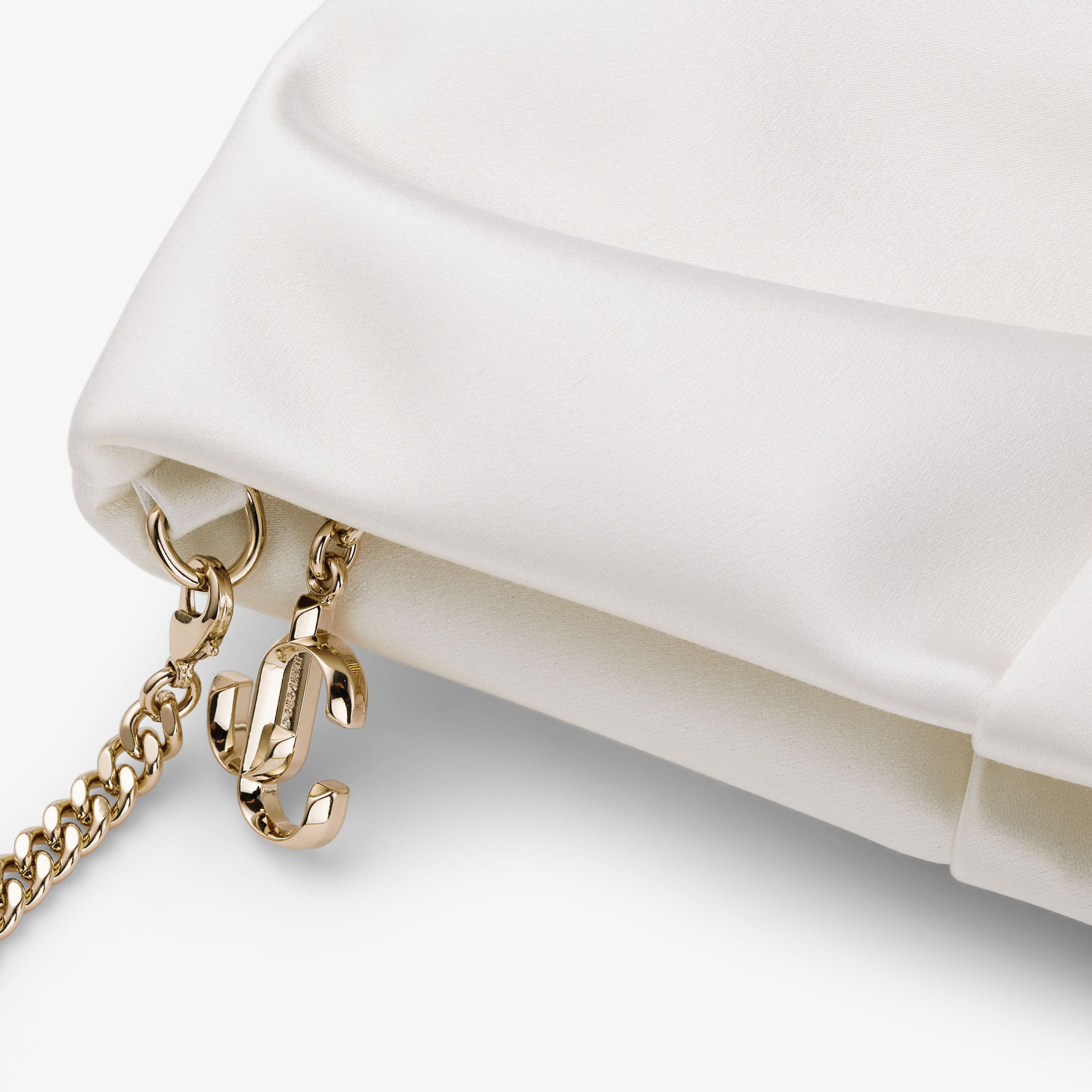 Bonny Clutch
Ivory Satin Clutch Bag - 3