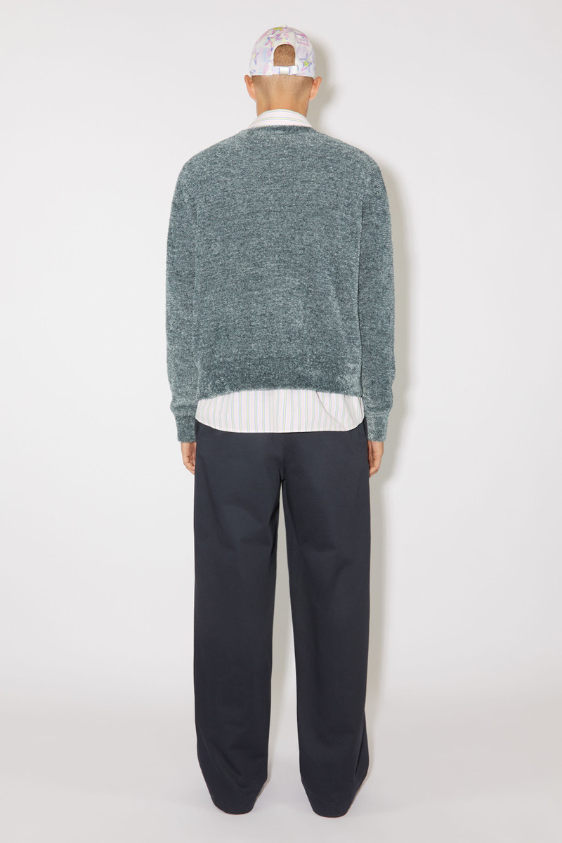 Crew neck knit jumper - Grey 3