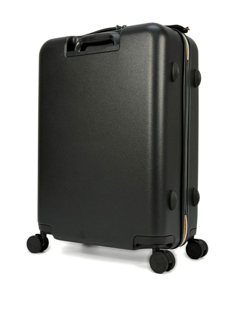 K-WAY embossed-logo four-wheel luggage outlook