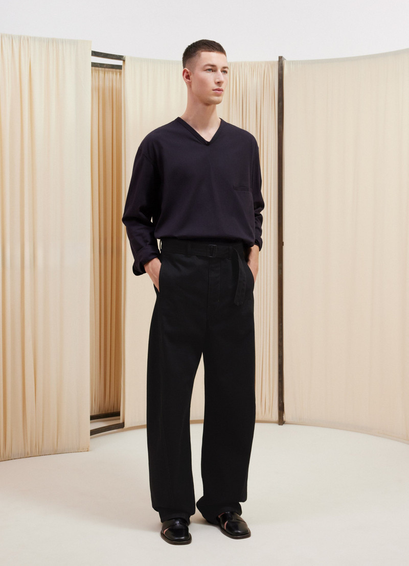 LONG SLEEVE V-NECK TOP 3