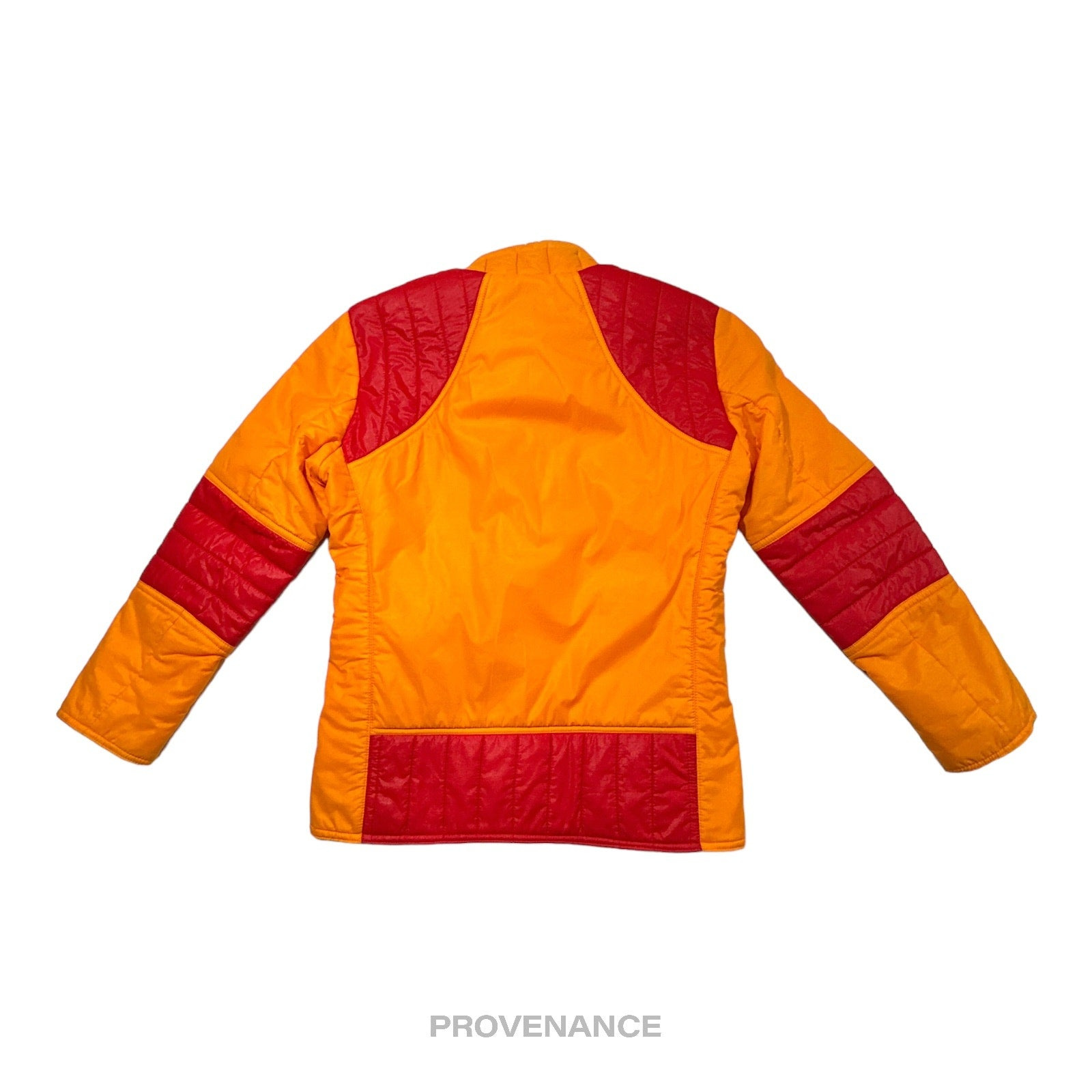 Moncler Light Ski Jacket Coat - Orange/Red - 2