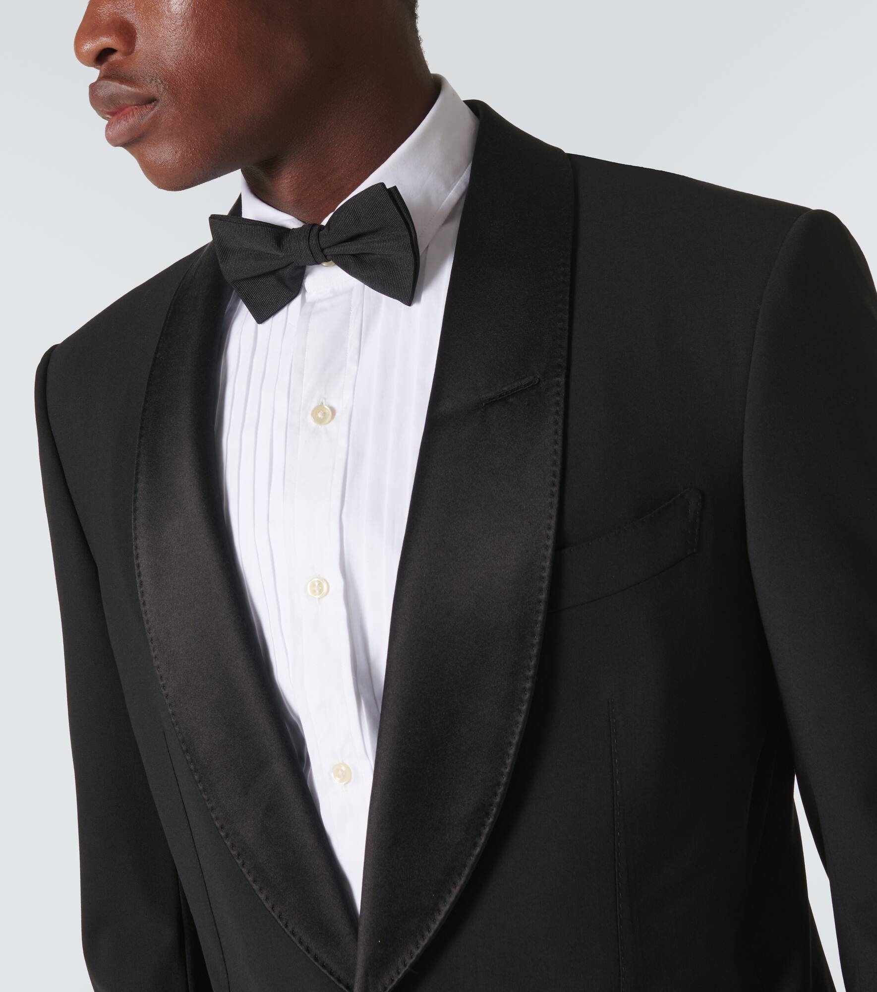 Silk grosgrain bow tie - 2