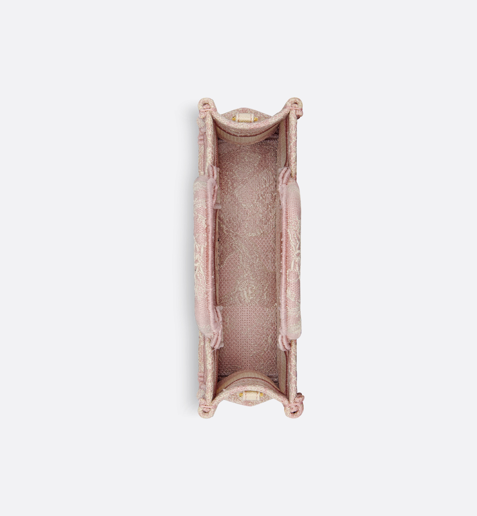 Mini Dior Book Tote with Strap - 3