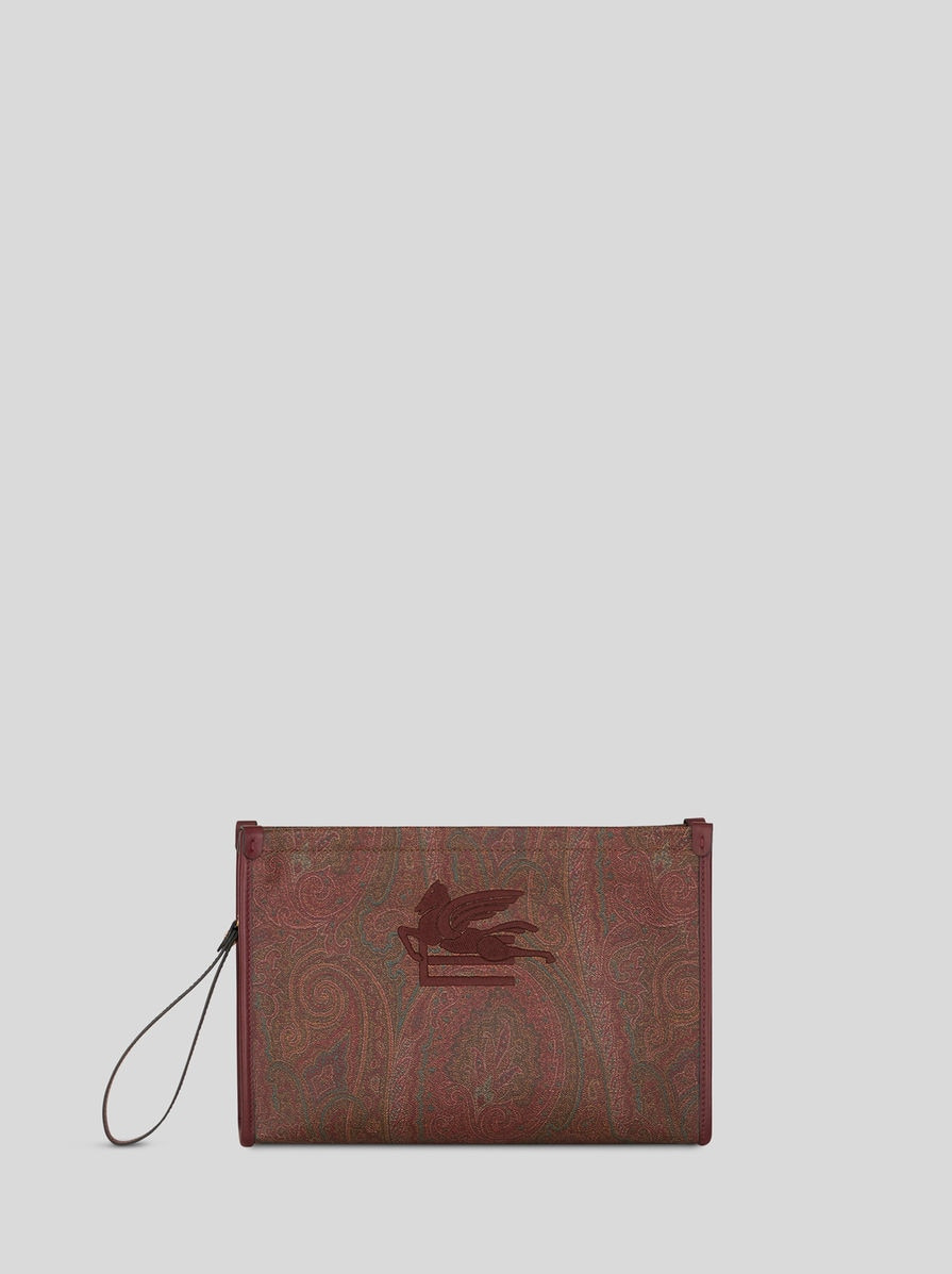 LARGE PAISLEY POUCH - 1