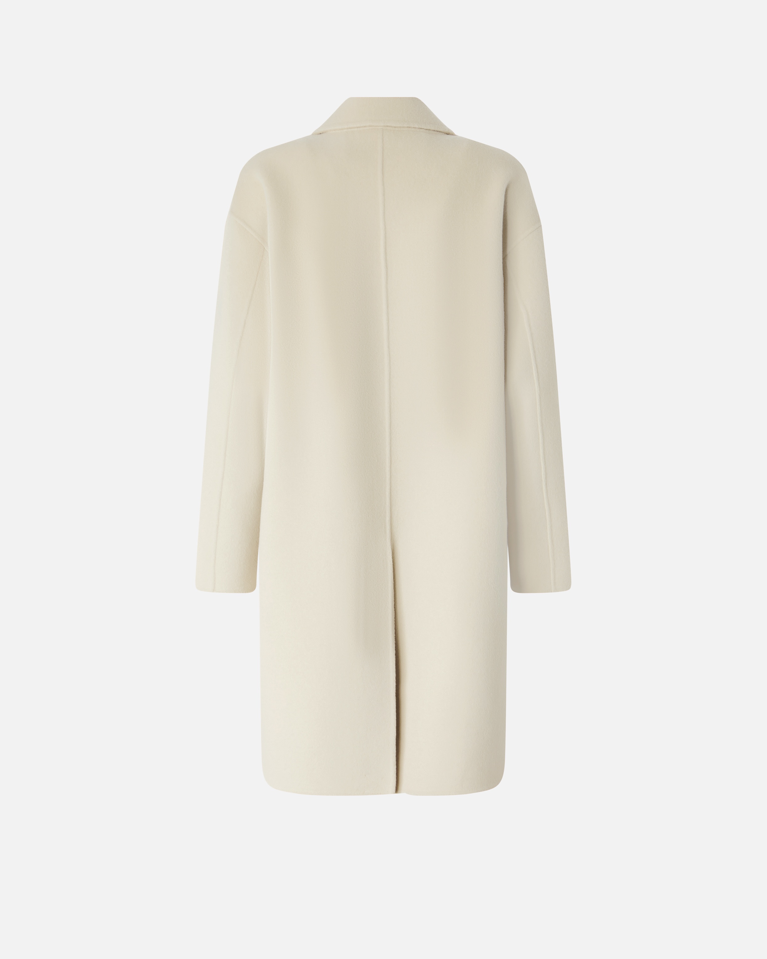 CLASSIC SINGLE-BREASTED CLOTH COAT - 6
