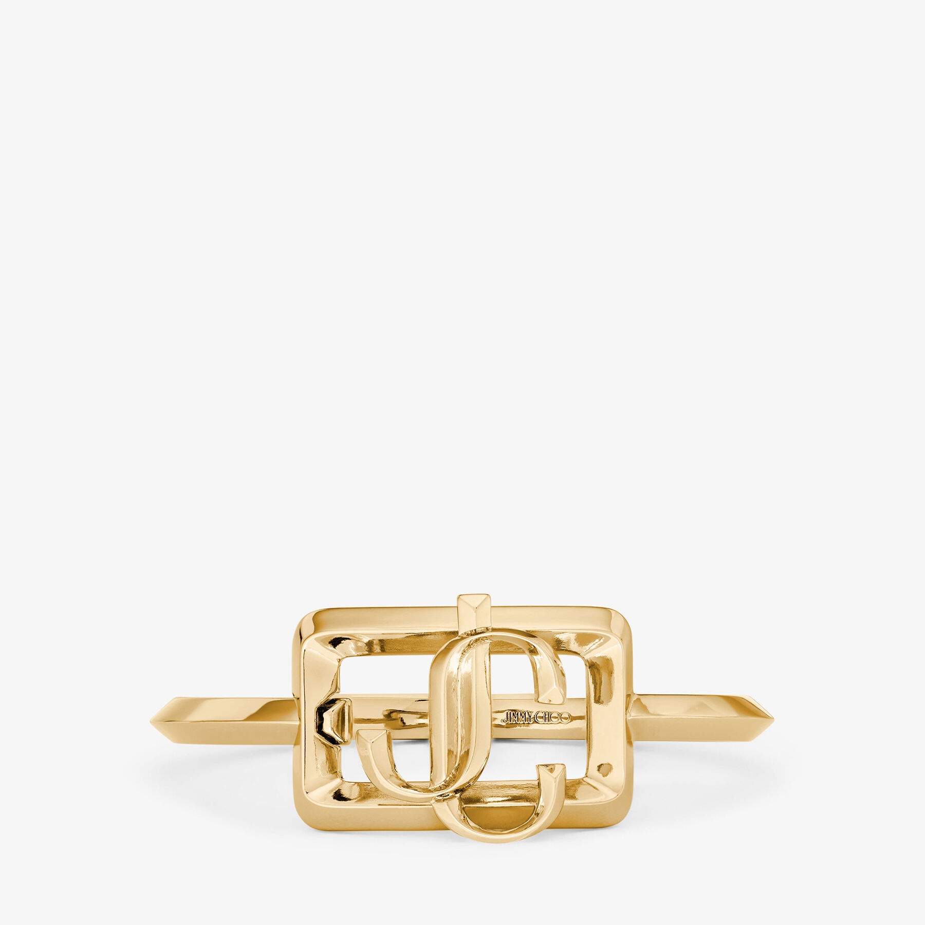 Square JC Cuff
Gold-Finish Square Bracelet - 1