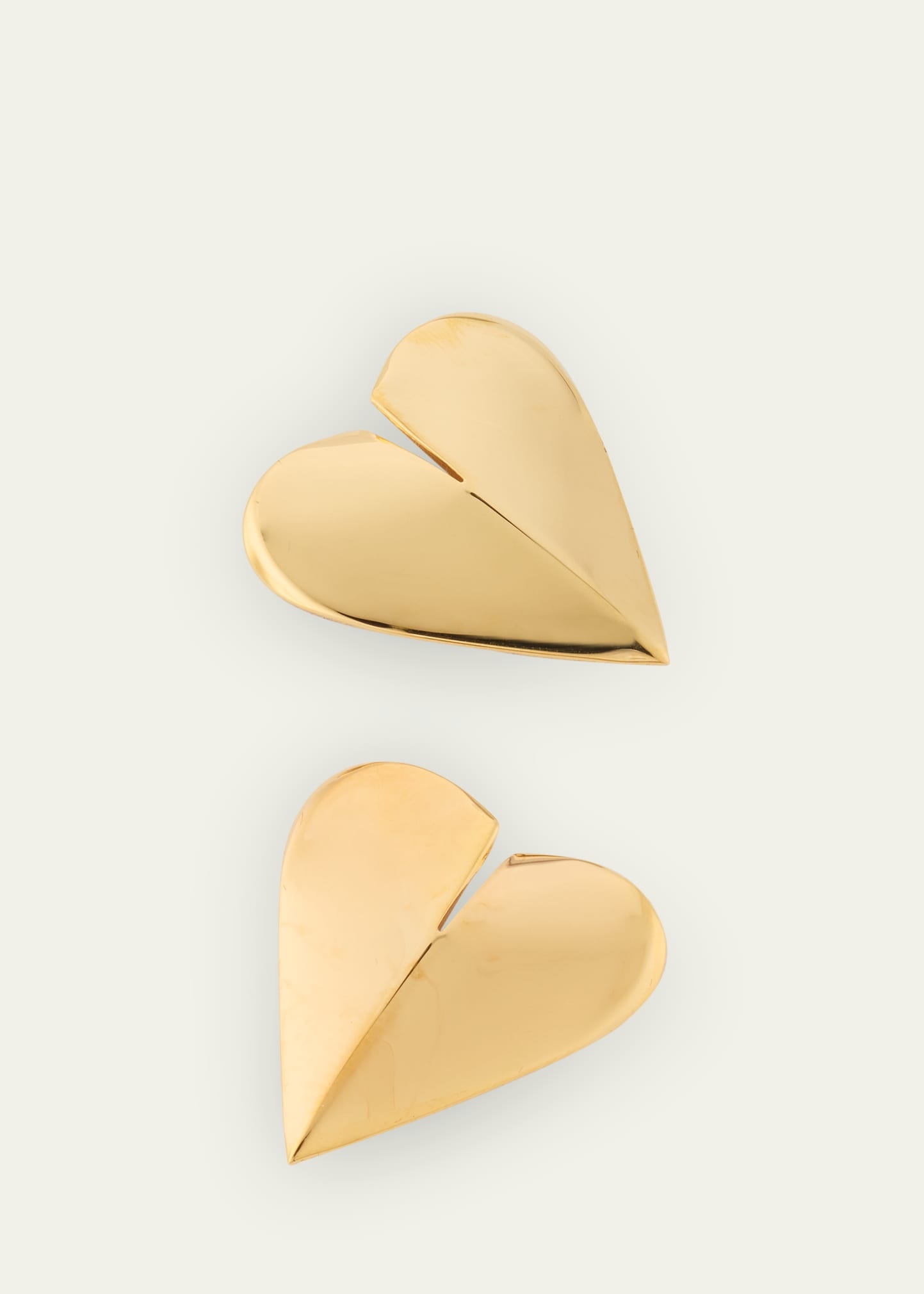 Peaked Heart Earrings - 3