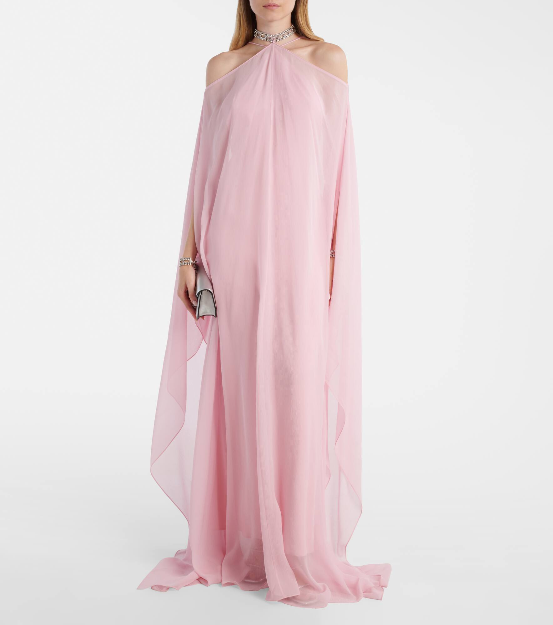 Sza Sza crêpe chiffon kaftan - 2