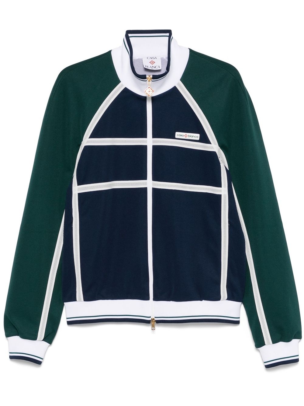 mesh-tape track jacket - 1