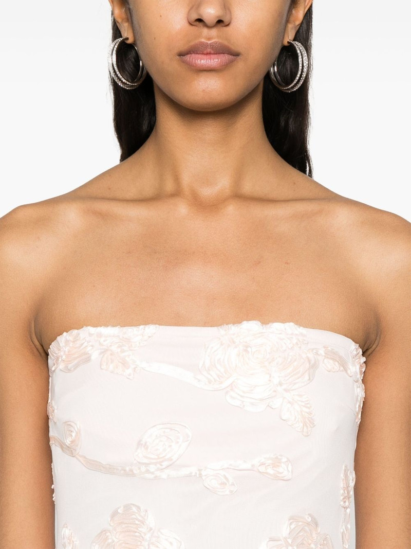floral-mesh maxi dress 5