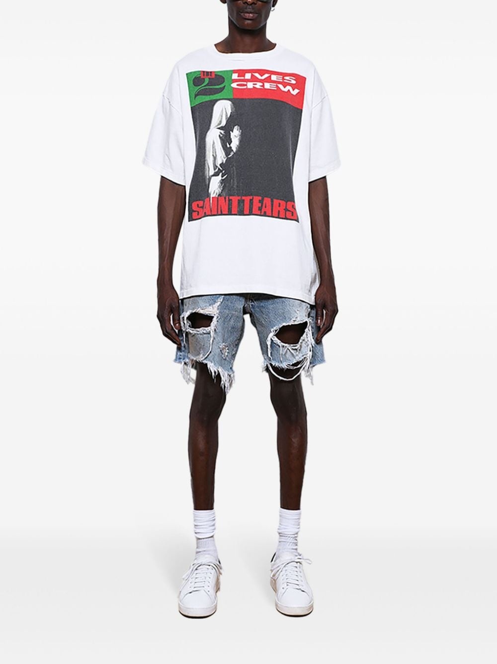 graphic-print cotton T-shirt - 2