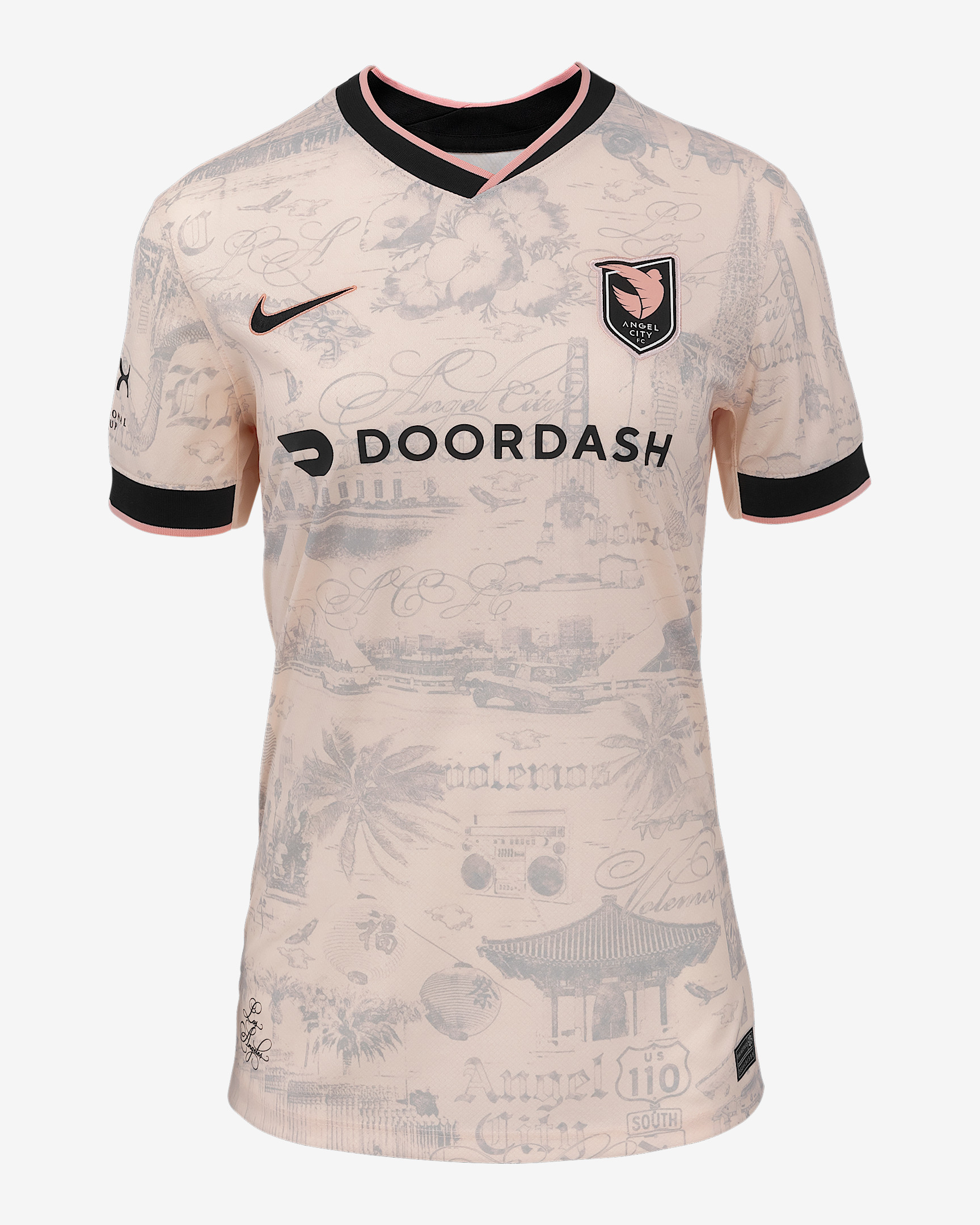 Giselle Thompson Angel City FC 2025 Stadium Away Women's Nike Dri-FIT NWSL Replica Jersey - 1