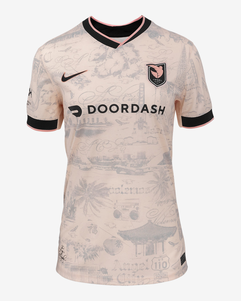 Giselle Thompson Angel City FC 2025 Stadium Away Women's Nike Dri-FIT NWSL Replica Jersey 1
