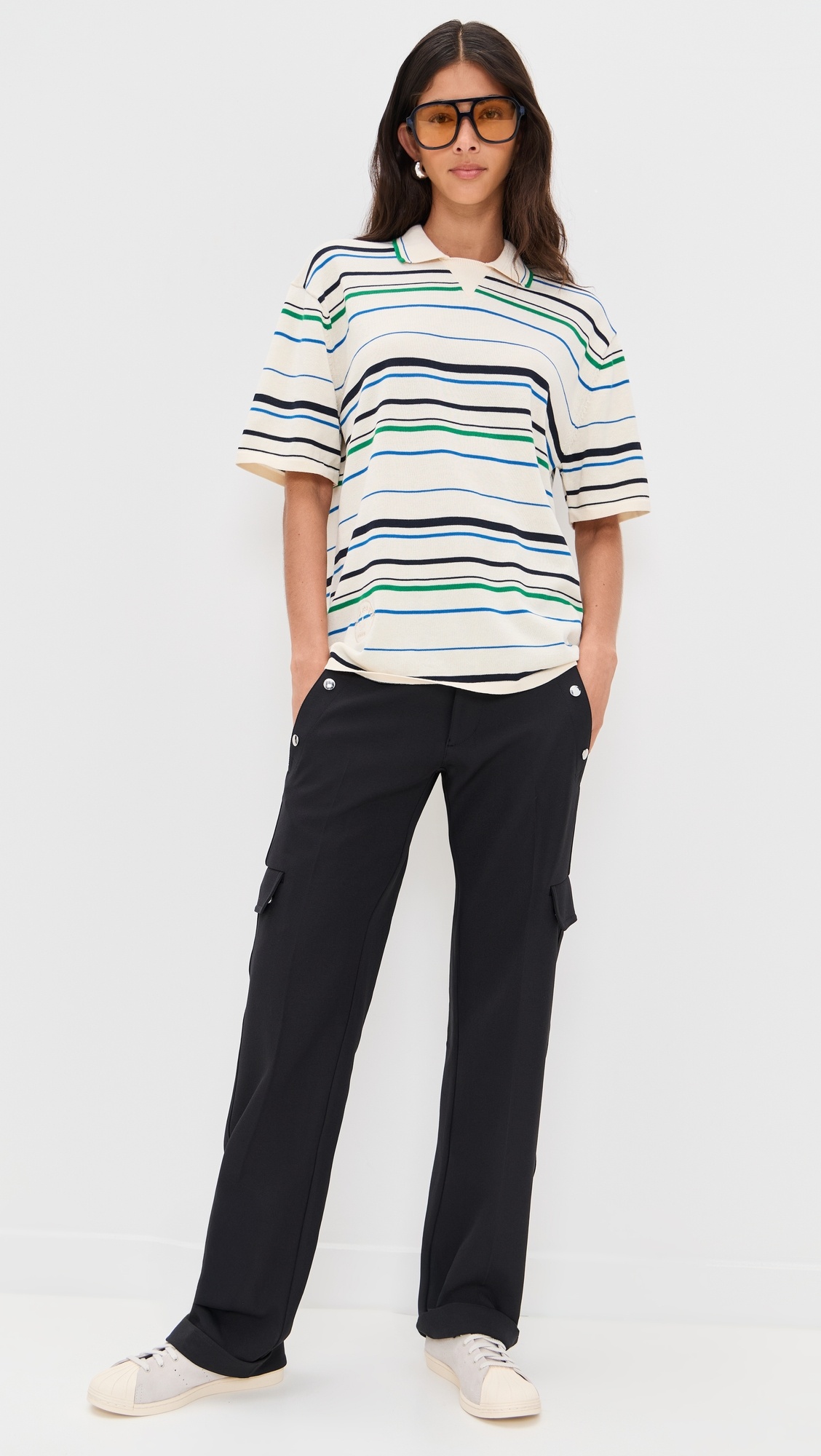 Adidas x Wales Bonner Unisex Knit Polo - 7