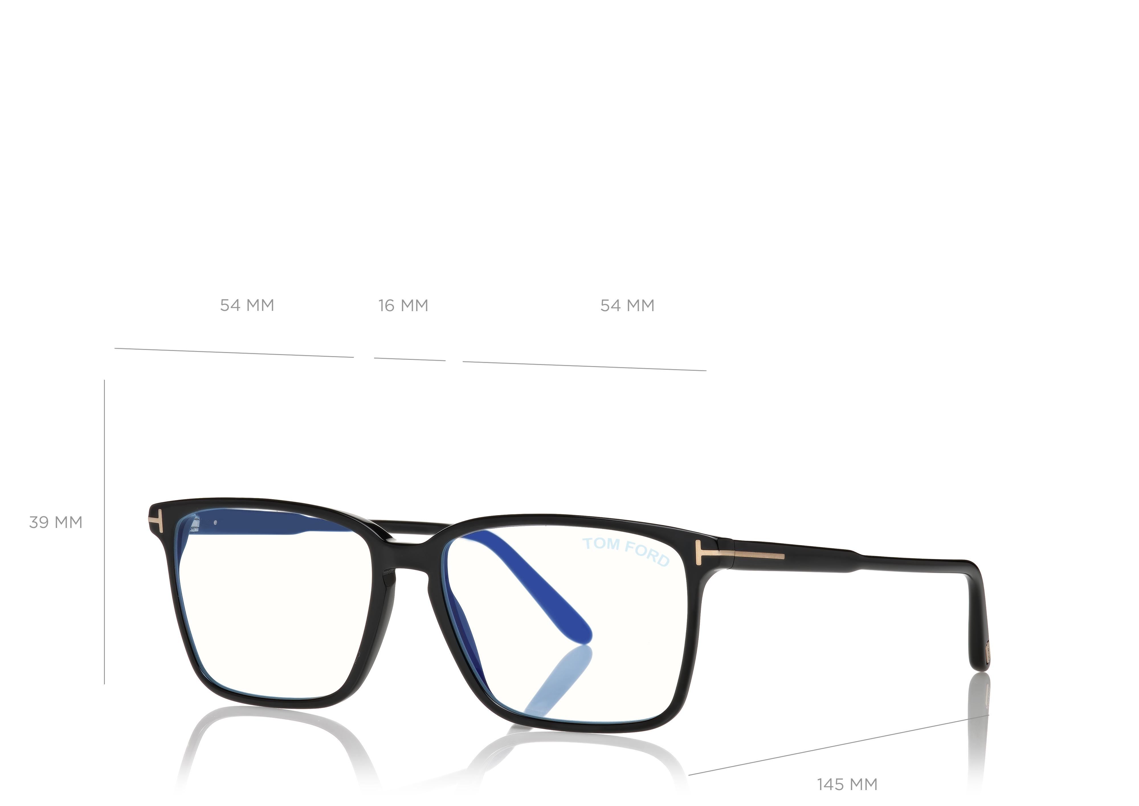 BLUE BLOCK SOFT SQUARE SHAPE OPTICALS - 4