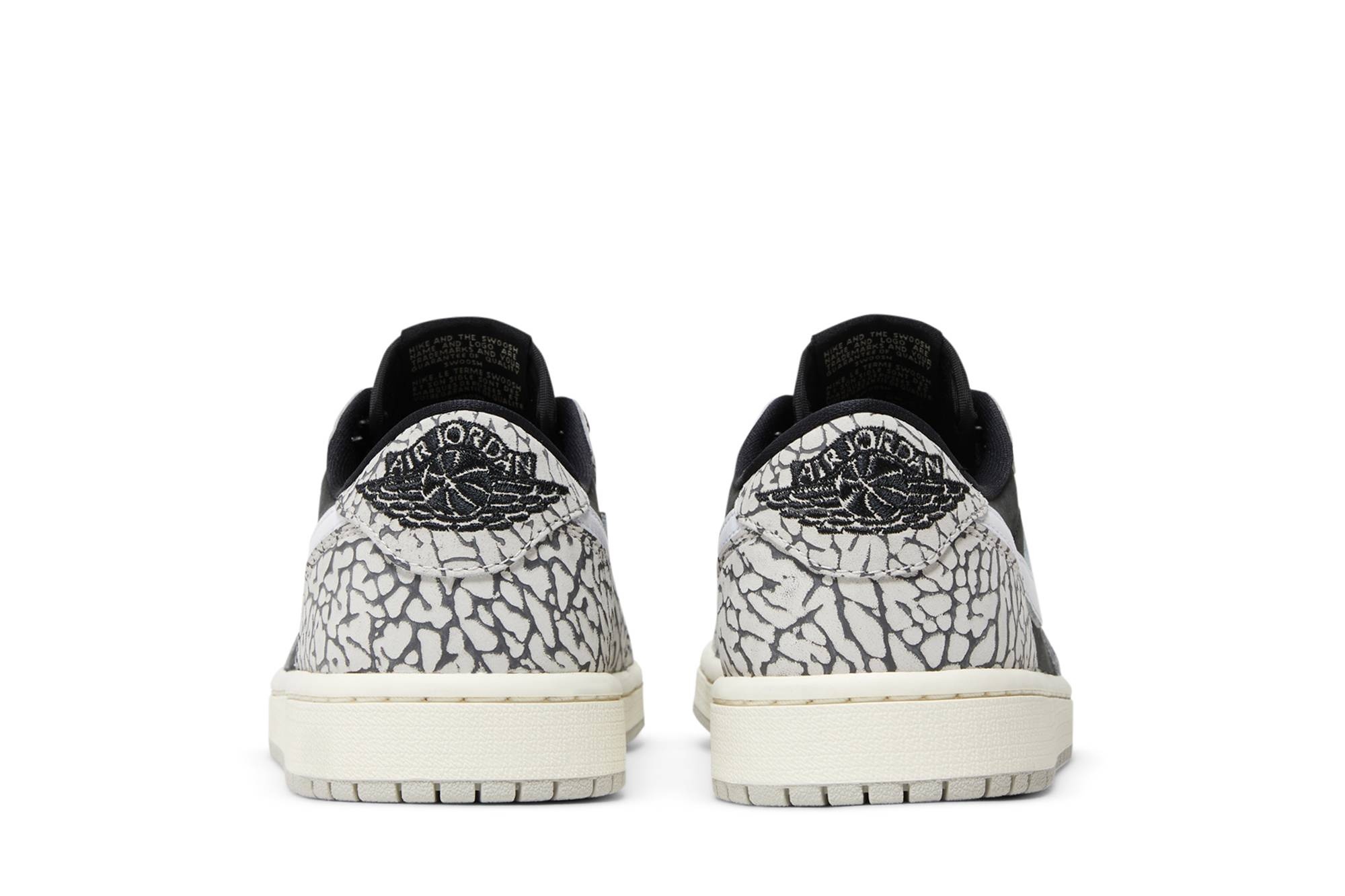Wmns Air Jordan 1 Retro Low OG 'Black Cement' - 6