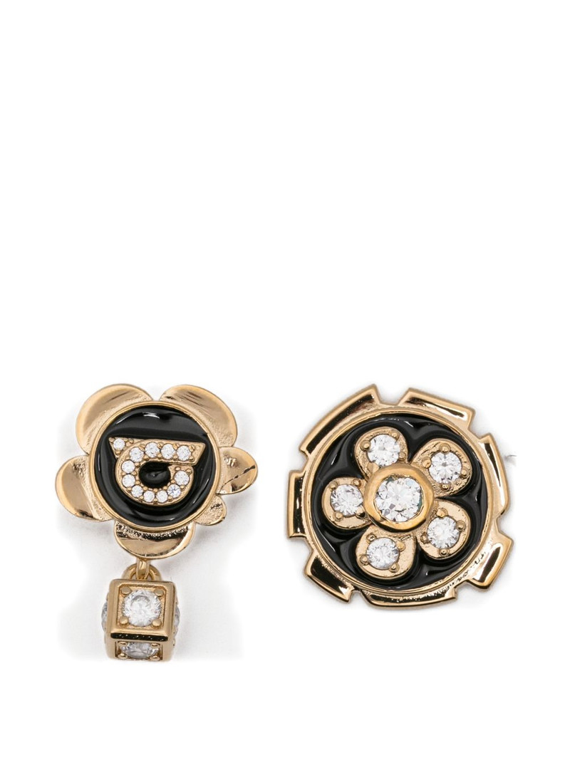 crystal-embellishment earrings 1