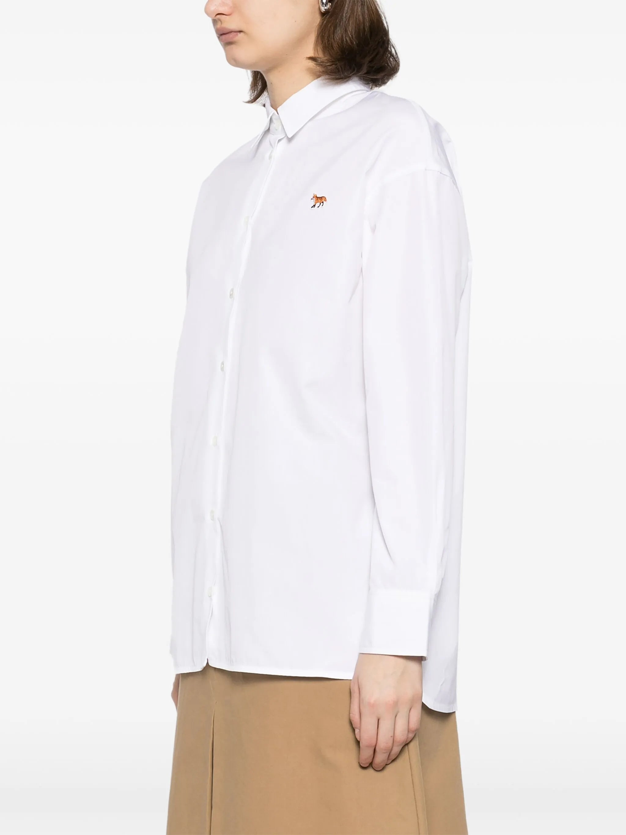 Maison Kitsuné Baby Fox Patch Classic Shirt - 5