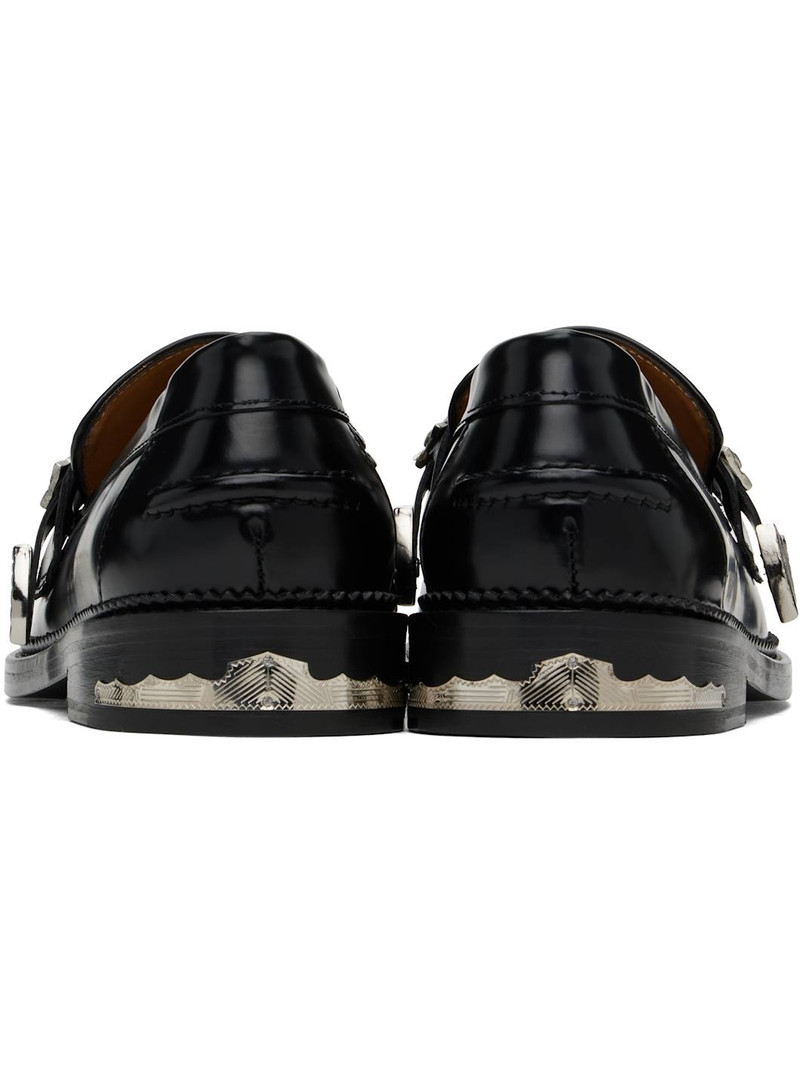Black Metal Loafers 2