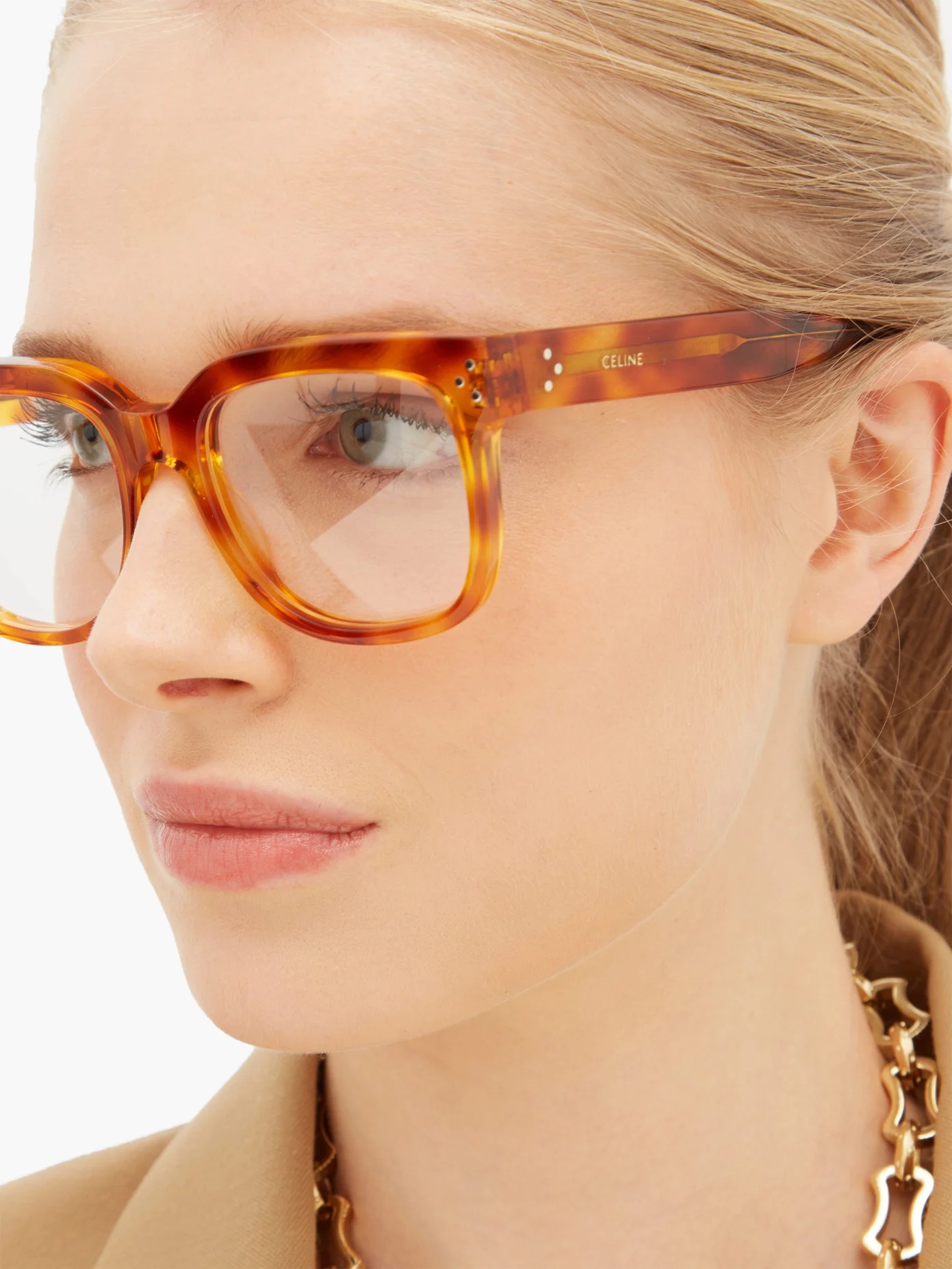 Square acetate glasses - 2