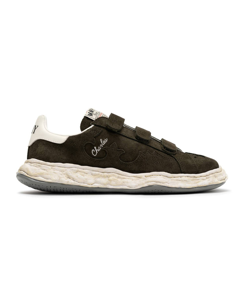 "CHARLES"OG Sole Western Detail Suede Low-top Verclo Sneaker 4